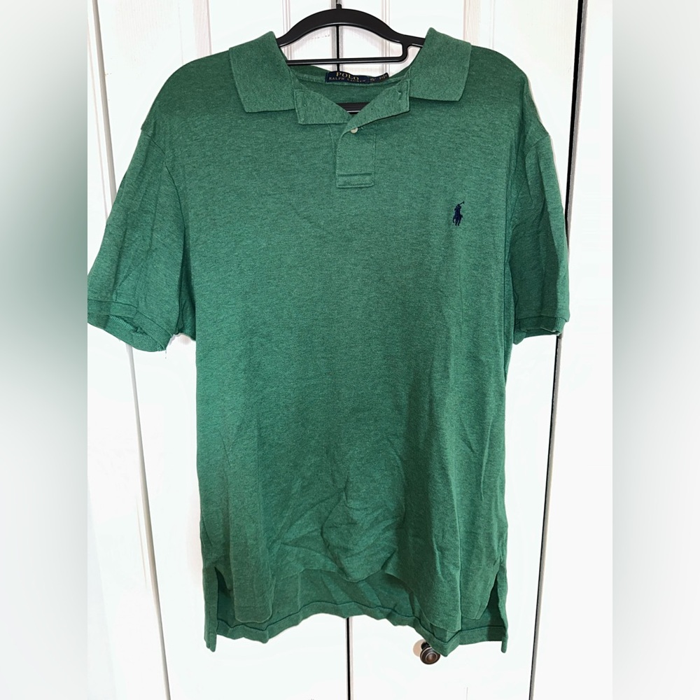 Polo by Ralph Lauren Men's Green Polo Shirt
